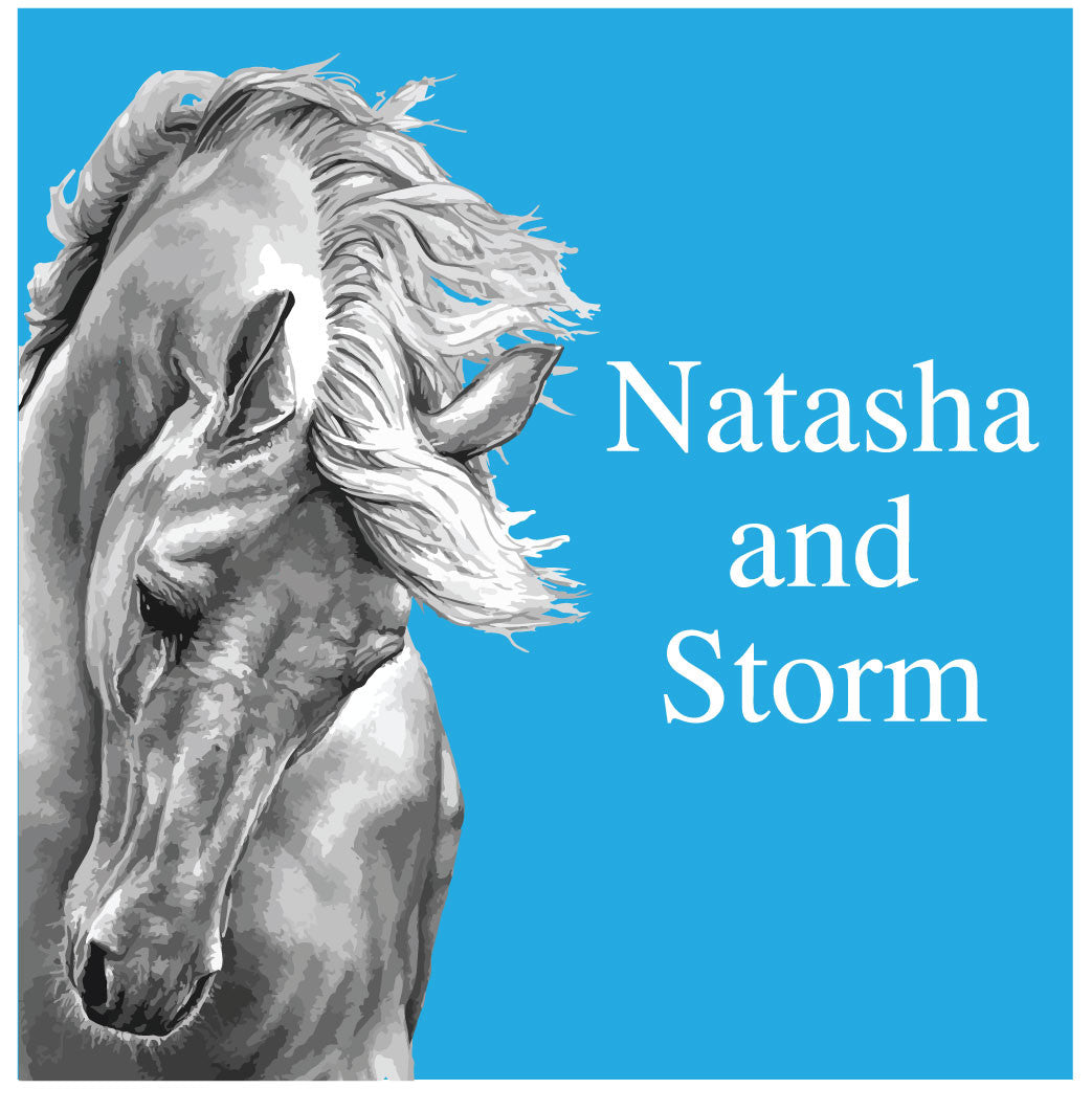Personalised Horse Head Sketch Equestrian Stickers - Pack of 10.