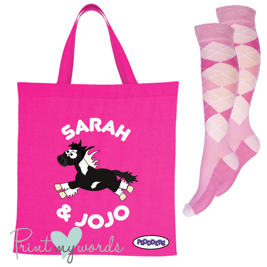 'Josie' Personalised Matching Equestrian Set - Plodders Design