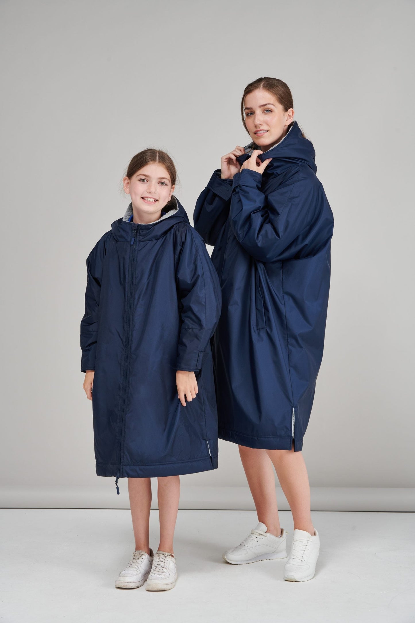 Personalised All-Weather Robe Equestrian Long Coat - Hug Design