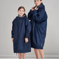 Personalised All-Weather Robe Equestrian Long Coat - Jumping Design