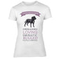Ladies Staffordshire Bull Terrier Dog Breed T-Shirt