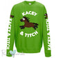Unisex Plodders Personalised XC Sweatshirt