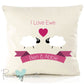 I Love Ewe Personalised Anniversary Valentine's Cushion Cover