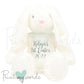 Personalised Bunny Rabbit Teddy - 1st Easter