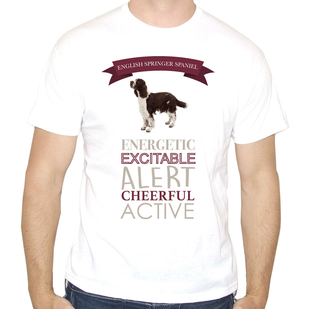 Men's English Springer Spaniel Dog Breed T-Shirt