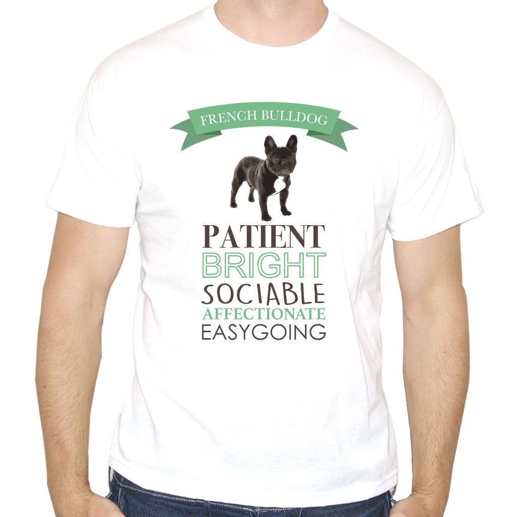 Men's French Bulldog Dog Breed T-Shirt