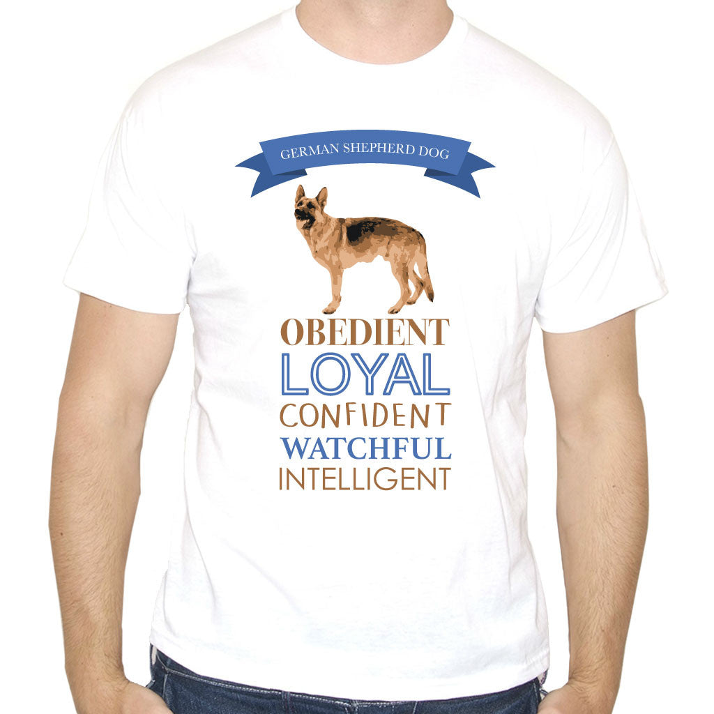 Men's German Shepherd Dog Breed T-Shirt