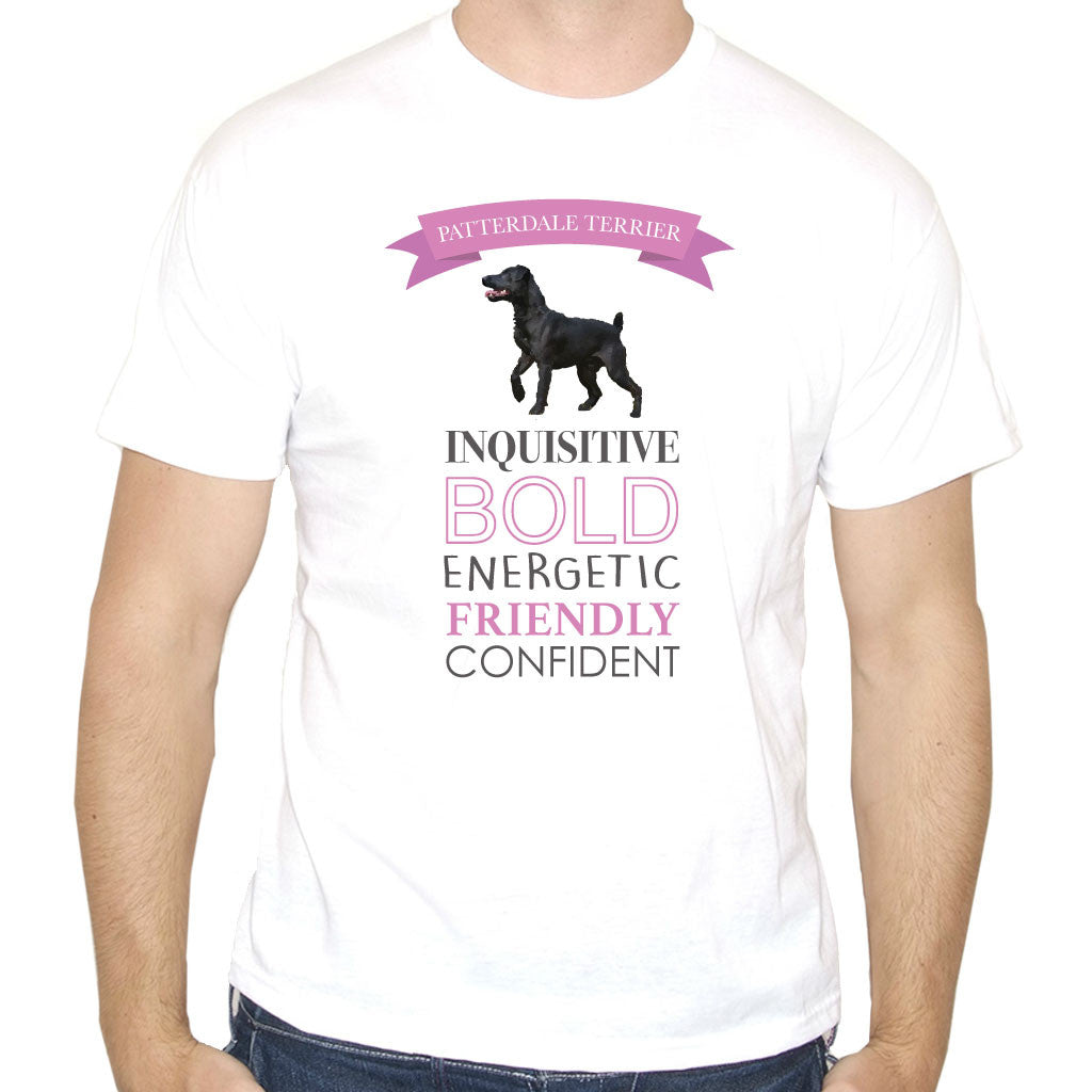 Men's Patterdale Terrier Dog Breed T-Shirt