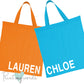 PERSONALISED NAMES Tote Bags