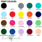 Personalised XC Cross Country Equestrian Hat Silk Cover - Rearing Design