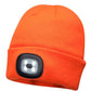 Official PW&S High Visibility Hi Vis Equestrian Horse Rider Beanie Hat LED RECHARGEABLE