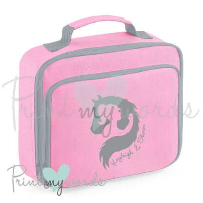 Personalised Lunch Cooler Bag - Hug Your Horse Design