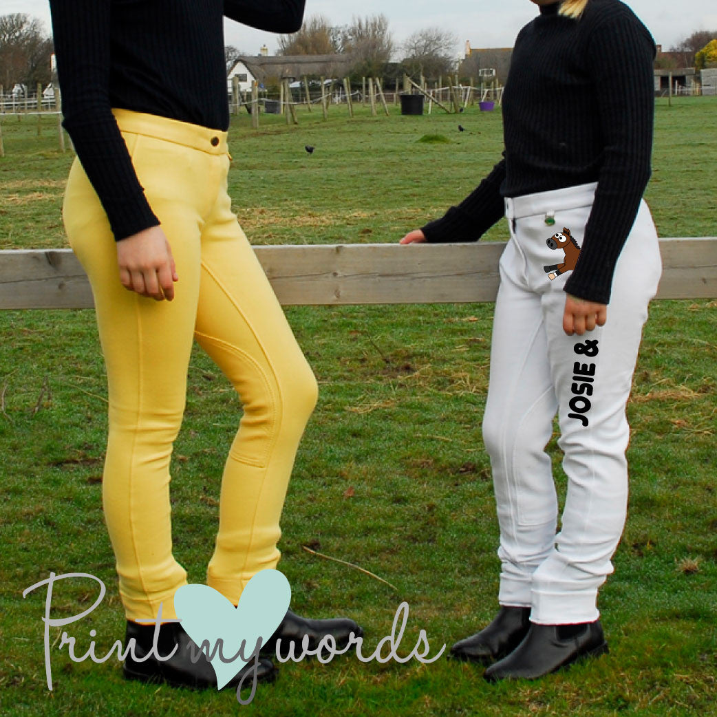 Children's Plodders Personalised Jodhpurs