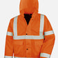 High Visibility Hi Vis Equestrian Reflective Waterproof Jacket Body Warmer 10MPH, CAMERA IN USE PLEASE SLOW DOWN hi-viz