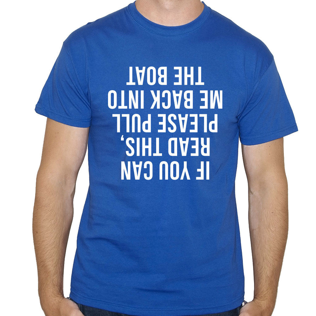 Men's If you Can Read This Funny Fishing T-Shirt
