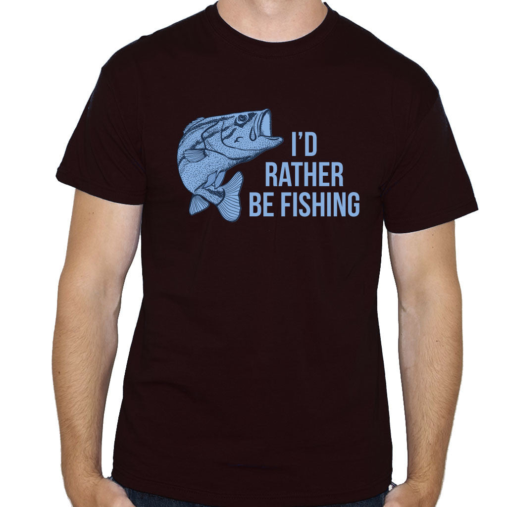 Men's I'd Rather Be Fishing T-Shirt