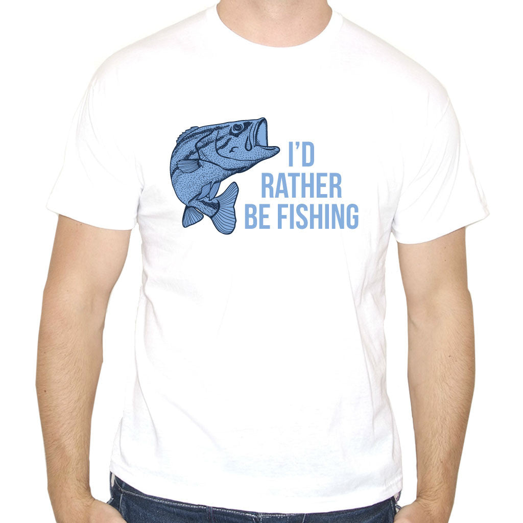 Men's I'd Rather Be Fishing T-Shirt