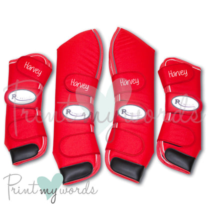 Personalised Full Length Travel Boots - Handwritten Design