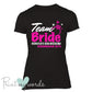 Personalised Team Bride Hen Party T-shirt