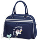 Personalised Equestrian Retro Bowling Bag - Unicorn Design