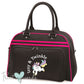 Personalised Equestrian Retro Bowling Bag - Unicorn Design