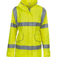 Official PW&S TURNING Ladies Executive High Visibility Hi Vis Equestrian Reflective Jacket Coat CAMERA, 10mph, PLEASE PASS WIDE & SLOW - TURNING SLEEVES