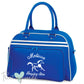 Personalised Equestrian Retro Bowling Bag - Abstract Design