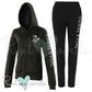 Ladies Personalised Equestrian Tracksuit - Classic Abstract Design