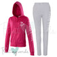 Ladies Personalised Equestrian Tracksuit - Classic Abstract Design