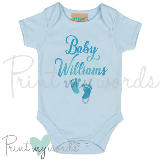 Personalised Baby Pregnancy Announcement Vest