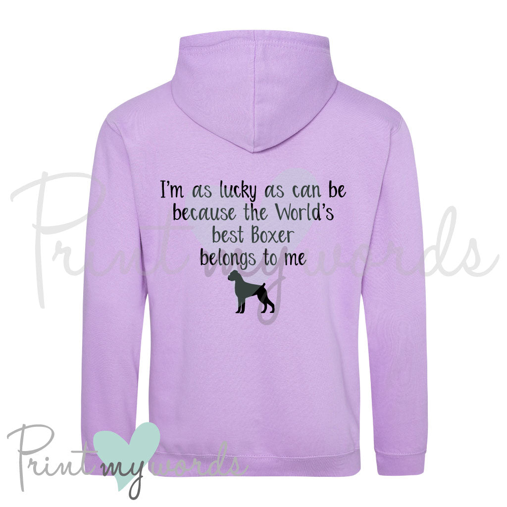 Unisex Best Boxer Hoodie