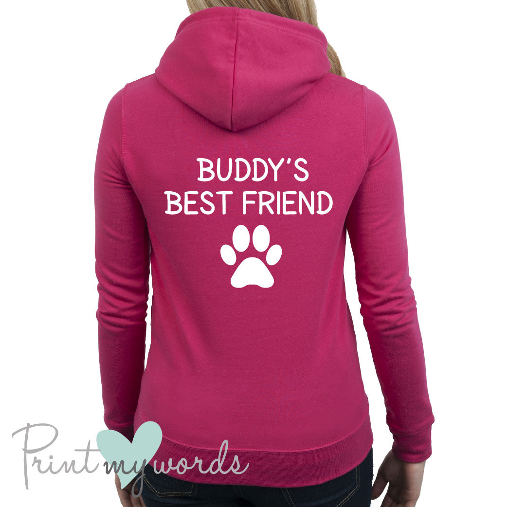 Personalised 'My Best Friend' Dog Lover Hoodie Canine