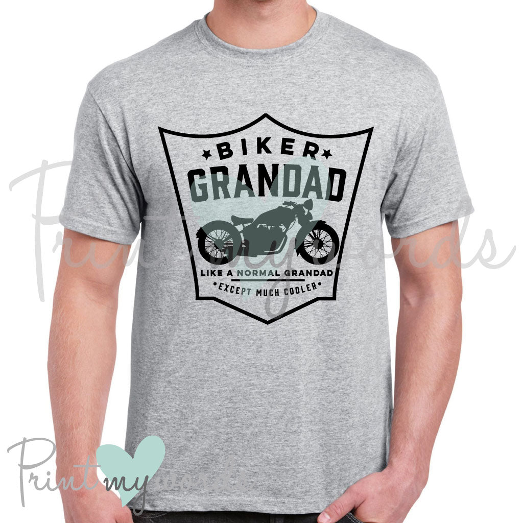 Men's Biker Grandad T-Shirt