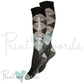 Personalised Equestrian Horse Riding Socks - Script Style
