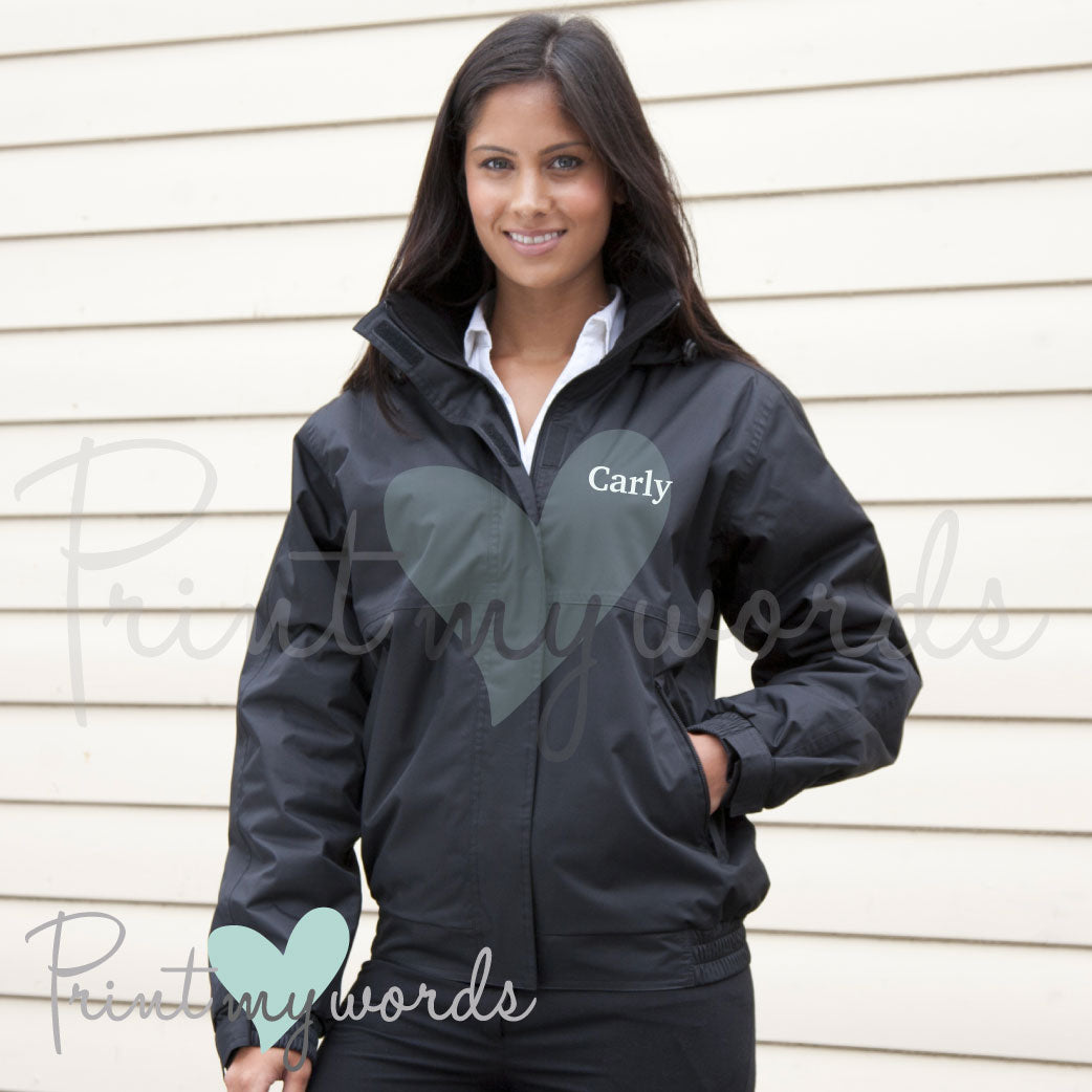 Personalised Fully Custom Waterproof Equestrian Jacket - Elegant Design