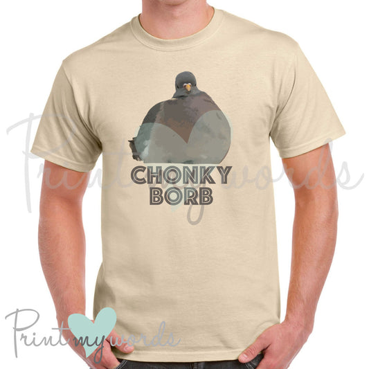 Personalised Men's Borb Birb Bird T-Shirt