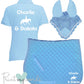 'Cora' Children's Personalised Matching Equestrian Set - Dressage Design
