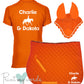 'Cora' Children's Personalised Matching Equestrian Set - Dressage Design