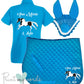 'Cora' Ladies Personalised Matching Equestrian Set - Elegant Design