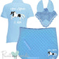 'Cora' Ladies Personalised Matching Equestrian Set - Elegant Design