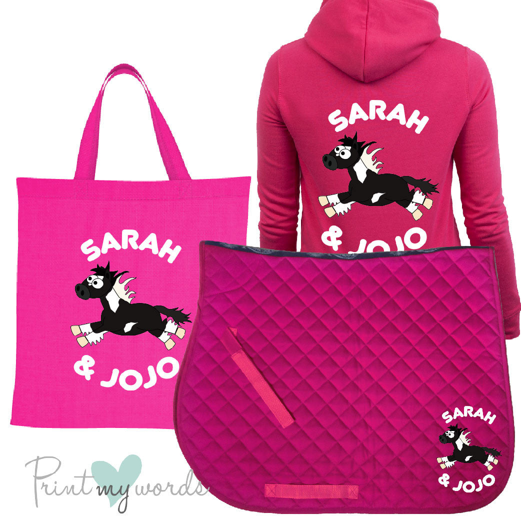 'Dolly' Children's Personalised Matching Equestrian Set - Plodders Design
