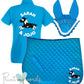 'Cora' Ladies Personalised Matching Equestrian Set - Plodders Design