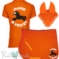 'Cora' Ladies Personalised Matching Equestrian Set - Plodders Design