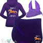 'Freya' Ladies Personalised Matching Equestrian Set - Elegant Design