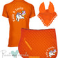 'Cora' Ladies Personalised Matching Equestrian Set - Unicorn Design