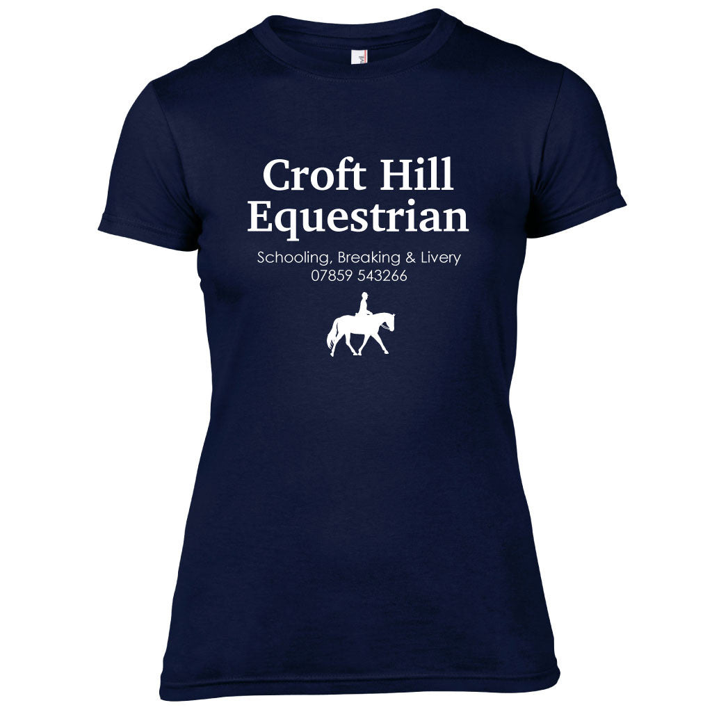 Personalised Equestrian Services Professional Business T-shirt