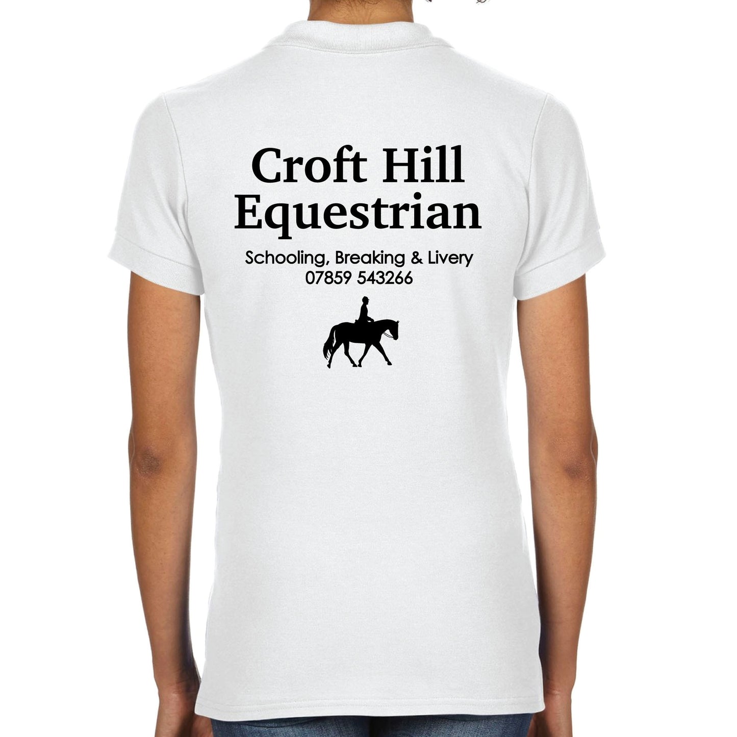 Business Style Personalised Equestrian Polo Shirt
