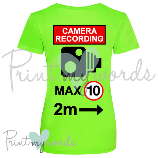 Hi Vis UV Protection Equestrian Horse Riding Summer T-Shirt Vest Polo - CAMERA RECORDING, MAX 10, 2M