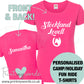 Personalised Fun Equestrian T-Shirt Camp Holiday Fun Ride - Horse Head & Shoe Design