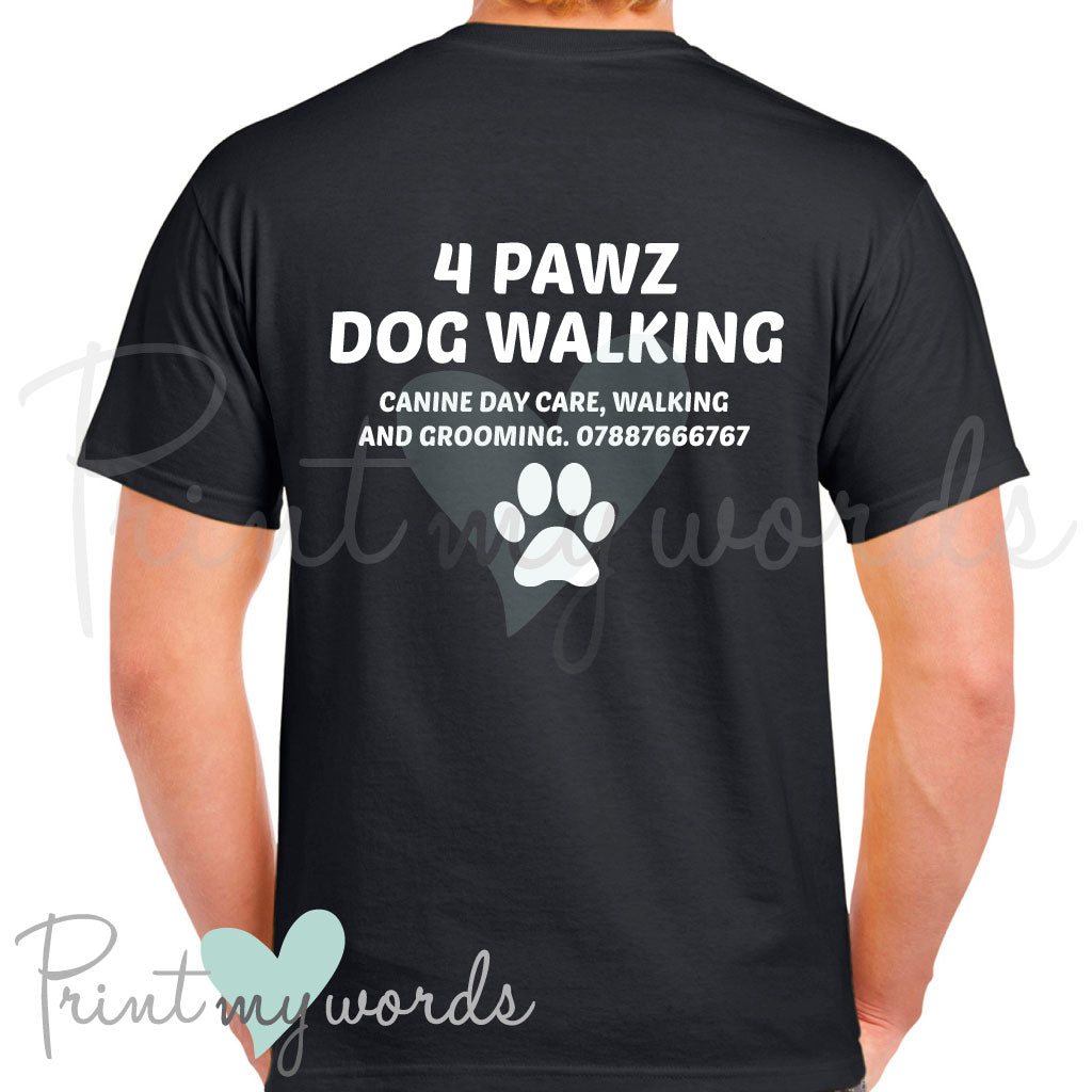 Personalised Workwear T-Shirt - Canine Template 1